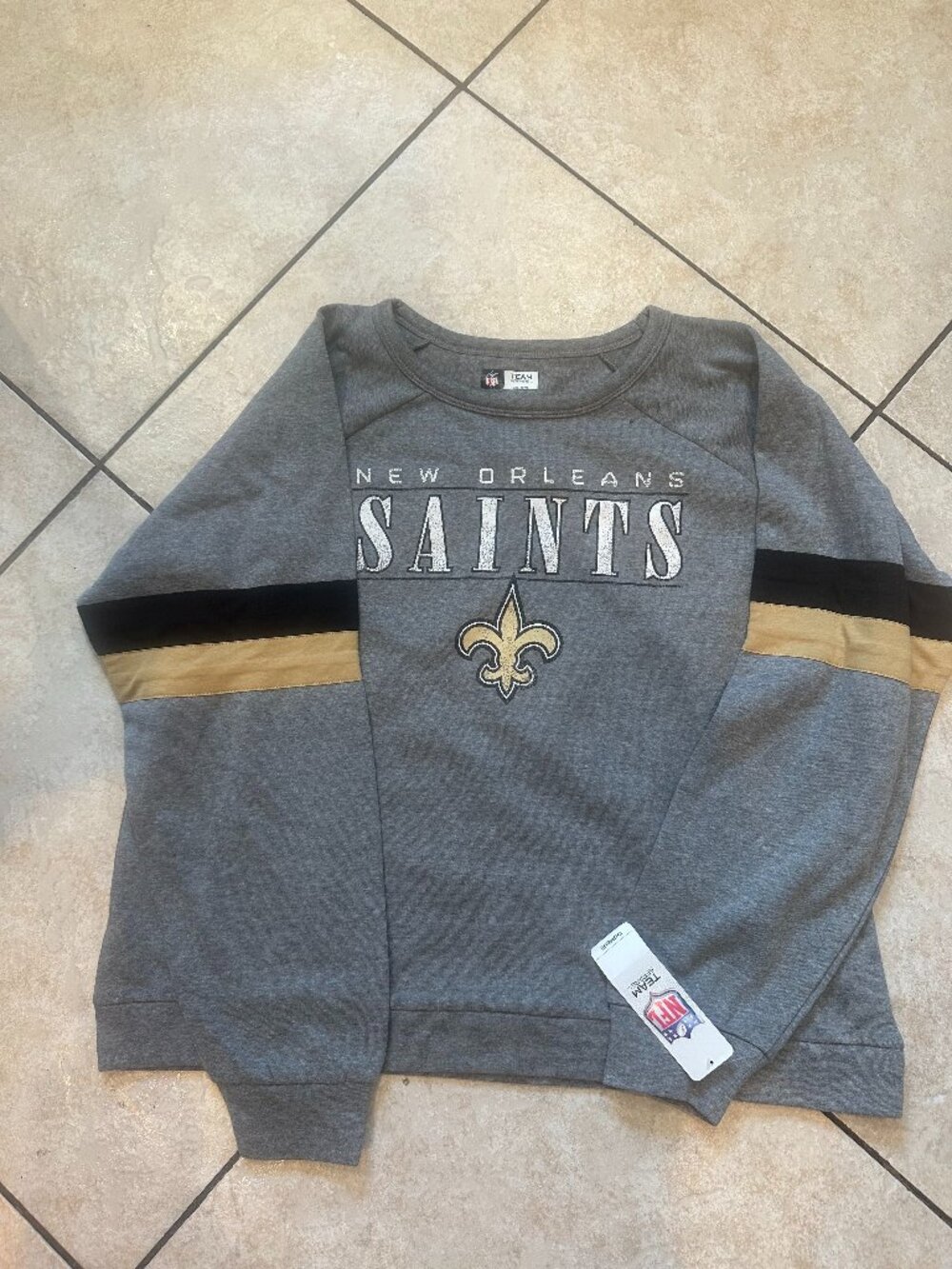 NFL New Orleans Saints sweatshirt New xl